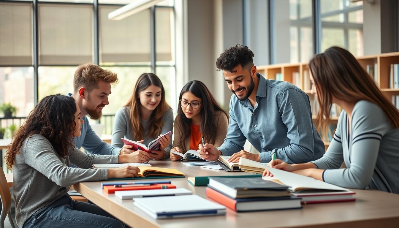 Digital learning platform with online study materials