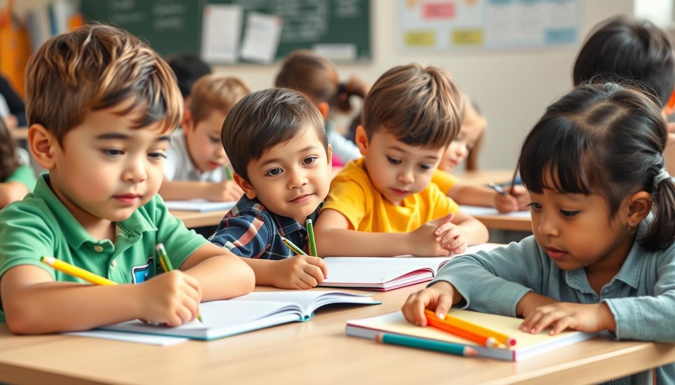 Students collaborating in study space